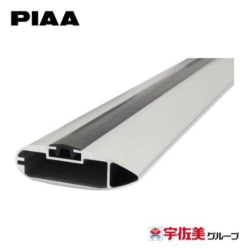 PIAA Terzo ルーフキャリア ベースキャリア バー エアロバータイプ 76cm 1本入 EB76A シルバー