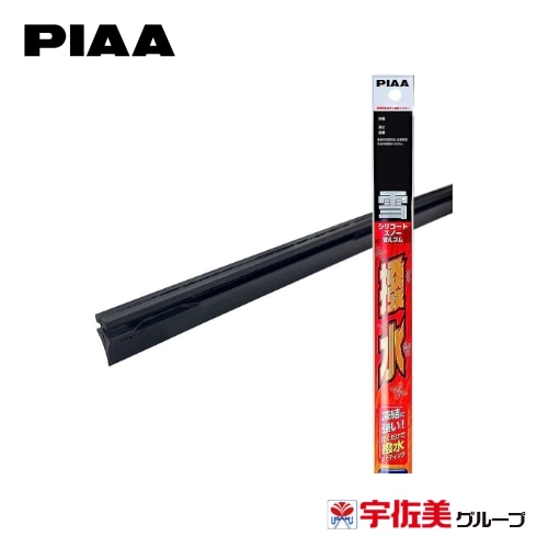 PIAA 雪用ワイパー替えゴム シリコートスノー 600mm 1本入 呼番81 WSCR60W