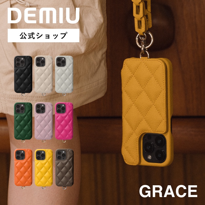 DEMIU公式 GRACE iPhone17Pro グリーン