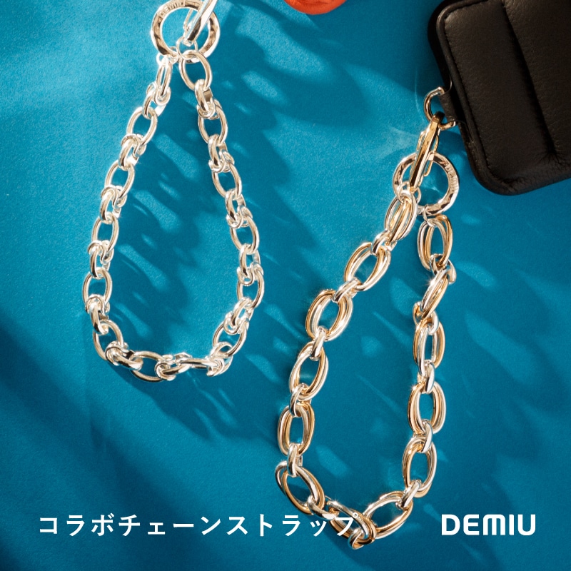 DEMIU公式  DEMIU  × Nothing And Others コラボ チェーンストラップ インクチェーンブレスレット
