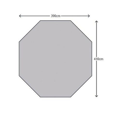CAPTAIN STAG キャプテンスタッグ テントグランドシート UA-0035 オクタゴン460用 UA-4527 【同梱不可】[▲][AB]