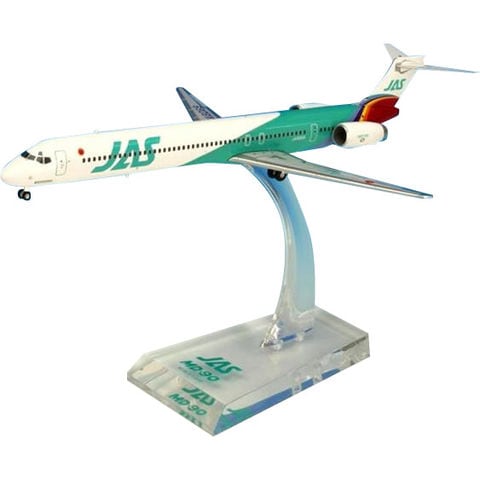 JAL/日本航空 JAS MD-90 6号機 ダイキャストモデル　1/200スケール　BJE3039 プラモデル 模型【同梱不可】[▲][AB]