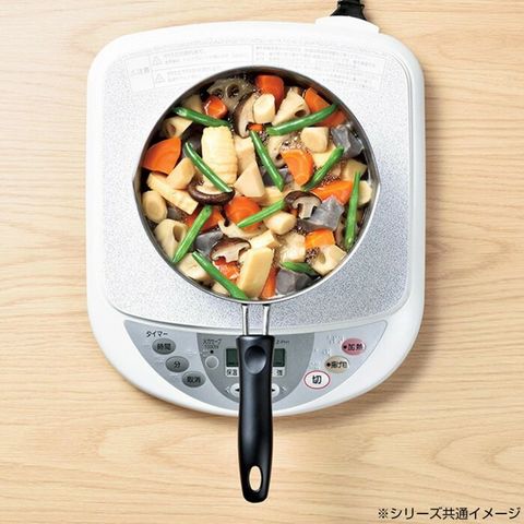 よこやま 燕熟の技 ステンレス両手鍋 20cm＆ゆきひら鍋 20cm EJS-800 キッチン用品 【同梱不可】[▲][AB]