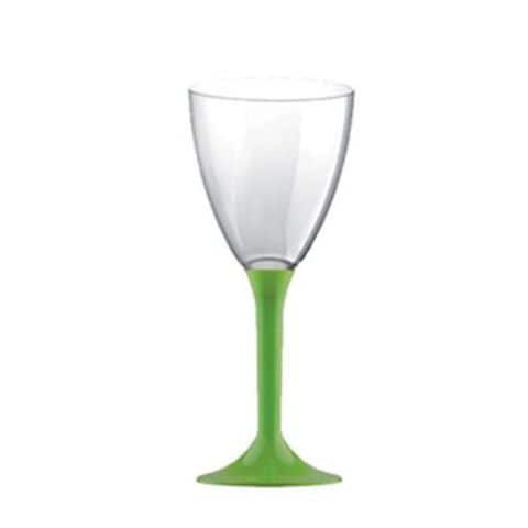 プラスチックワイングラス ディスプレイセット グリーン 8536 コンパクト アウトドア 割れにくい 【同梱不可】[▲][AB]