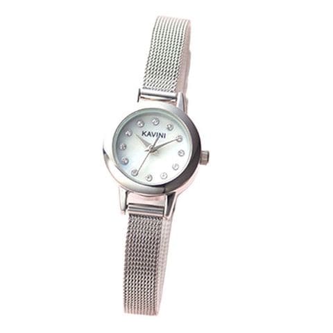 カビーニ レディースブレスレットウォッチ 腕時計 シルバー K20465714 【同梱不可】[▲][AS] 【同梱不可】
