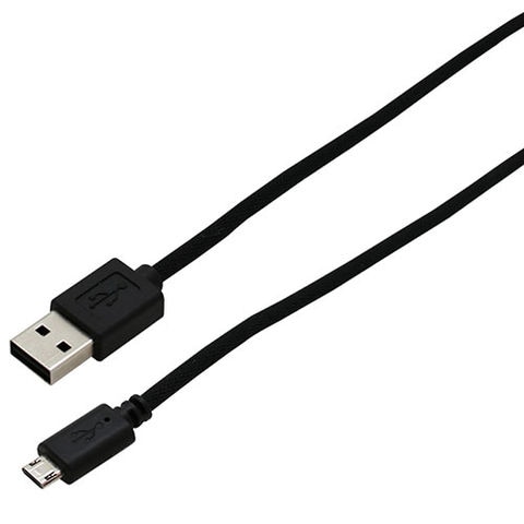 wantobe 両面コネクタmicroUSBケーブル 2.0m BK WCMRMC200BK 【同梱不可】[▲][AS] 【同梱不可】