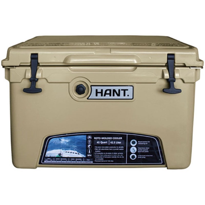 ジェイエスピー HANT クーラーボックス サンド 45QT HAC45-SA アウトドア キャンプ 【同梱不可】[▲][AS]