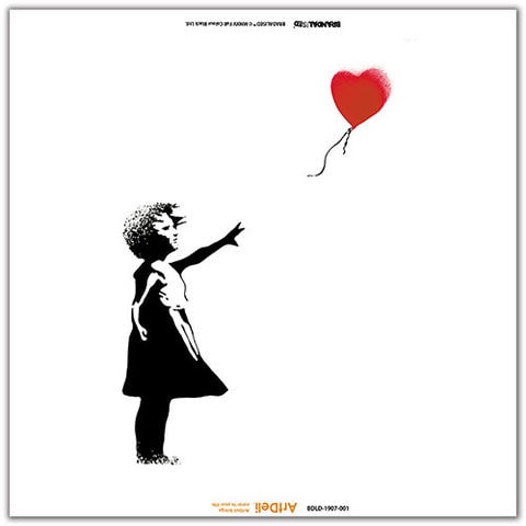 Digital Oasis Visual Sonic アートパネルBluetoothスピーカー Banksy [BDLD-1907-001]  BDLD-1907-001 【同梱不可】[▲][AS] 【同梱不可】