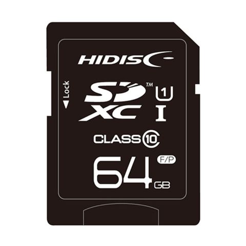 【5個セット】 HIDISC SDXCカード 64GB CLASS10 UHS-1対応 HDSDX64GCL10UIJP3X5  【同梱不可】[▲][AS] 【同梱不可】