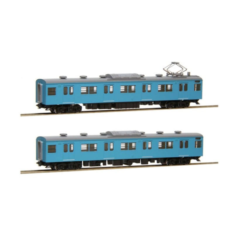 【トミックス/TOMIX】JR 103系 通勤電車 (JR西日本仕様・黒サッシ・スカイブルー) 増結セット (2両) Nゲージ 電車  【同梱不可】[▲][ホ][F]