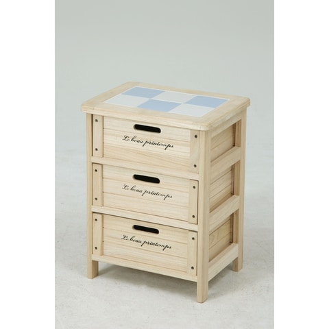 木製３段ボックス ＨＦ０５－００２（Ｎ） 収納 ３段ボックス ボックス ...