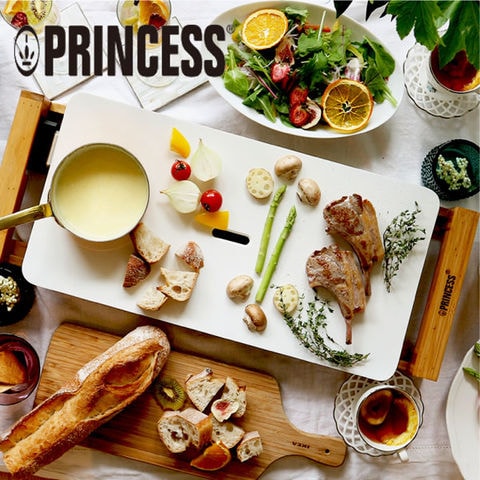 【PRINCESS】Table Grill Mini Pure プリンセス テーブルグリル ピュア ホワイト おしゃれ 【同梱不可】[▲][MS]