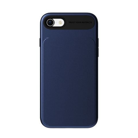 iPhone SE 3/ SE 2/8/7 ミッドナイトブルー 背面カバー型 SE 第3世代 