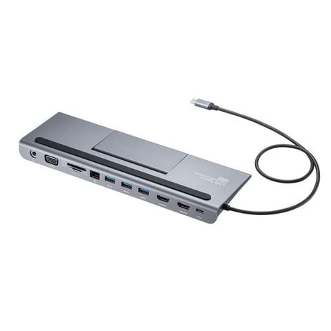 サンワサプライ】USB Type-Cドッキングステーション(HDMI/VGA対応