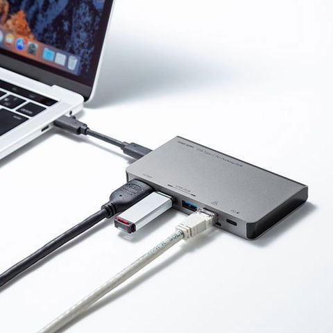 サンワサプライ】USB Type-C ドッキングハブ パソコン 周辺機器