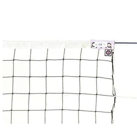 KTネット 周囲ロープ式 6人制バレーネット 日本製 サイズ：巾100cm×長 