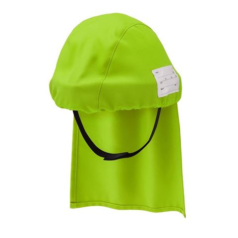避難用簡易保護帽 でるキャップ for kids グリーン（子供用） DCFK-GN ...