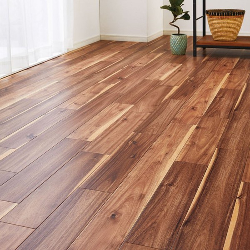 クッションフロア フロアマット 江戸間10畳用 約352cm×440cm グランアカシア 日本製 防水 撥水 抗菌 防カビ 防炎 木目柄送料込み クッションフロア フロアマット 江戸間10畳用 約352cm×440cm