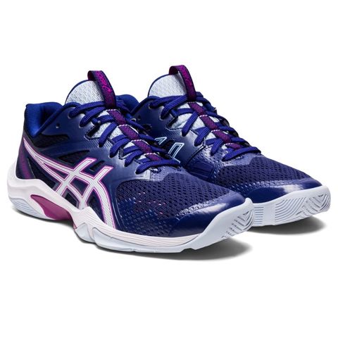 アシックス / asics】GEL-BLADE 8 Dive Blue/White ブルー 青 25.0cm