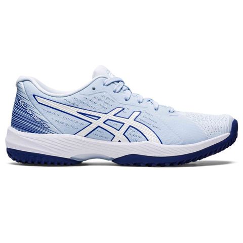 【アシックス/asics】SOLUTION SWIFT FF OC オムニ・クレーコート用 ソフトスカイ/ホワイト 23.5cm テニス シューズ  レディース /1042A199【同梱不可】[▲][ZX] 【同梱不可】