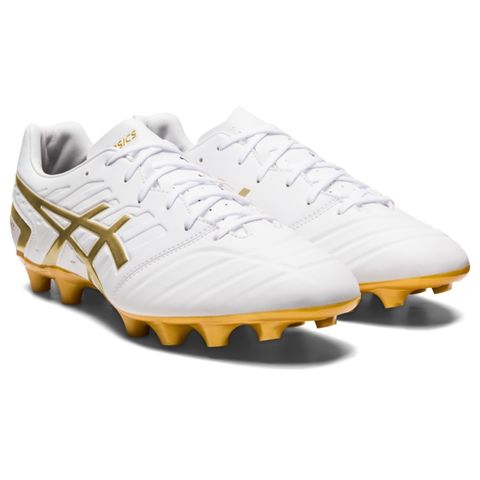 アシックス/asics】DS LIGHT CLUB ホワイト WHITE/RICH GOLD 24.5cm