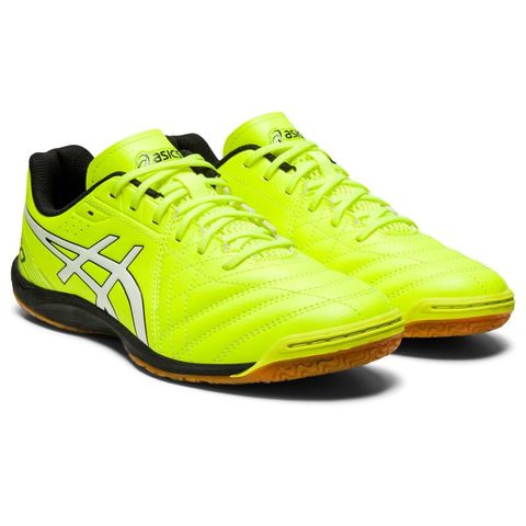 【アシックス / asics】CALCETTO WD 8 セーフティーイエロー/ホワイト 蛍光イエロー フットサル シューズ ユニ 28cm  【同梱不可】[▲][ZX] 【同梱不可】