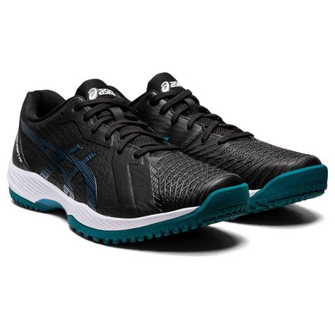 【アシックス/asics】SOLUTION SWIFT FF OC オムニ・クレーコート用 ブラック/ミスティパイン 26.5cm テニス シューズ  メンズ 【同梱不可】[▲][ZX] 【同梱不可】