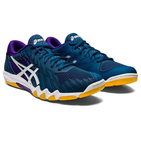 アシックス/asics】アタック ATTACK BLADELYTE 4 ブルー MKB/W 23cm (1073A001 405) 卓球 シューズ  2E 【同梱不可】[△][ZX] 【同梱不可】: ホビナビ ANA Mall店｜ANA Mall｜マイルが貯まる・使えるショッピングモール