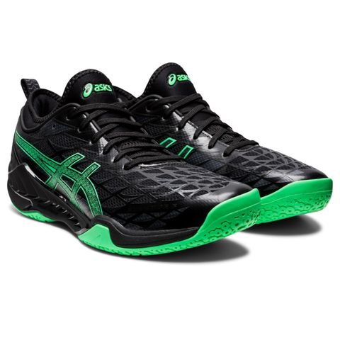 アシックス/asics】BLAST FF 3 ブラック/ニューリーフ 26cm (1073A052 001) 室内 ハンドボール シューズ  【同梱不可】[△][ZX] 【同梱不可】: ホビナビ ANA Mall店｜ANA Mall｜マイルが貯まる・使えるショッピングモール