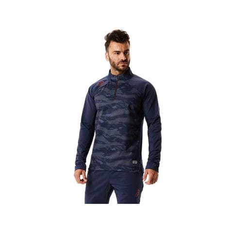 アシックス / asics】ウインドバリアハーフジップトップ