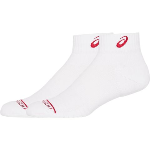 【asics/アシックス】FIGUREEIGHTSOCKS13 ホワイトXレッド Lサイズ フィギュアエイトソックス13 バレーボール 靴下  3053A138 【同梱不可】[▲][ZX] 【同梱不可】