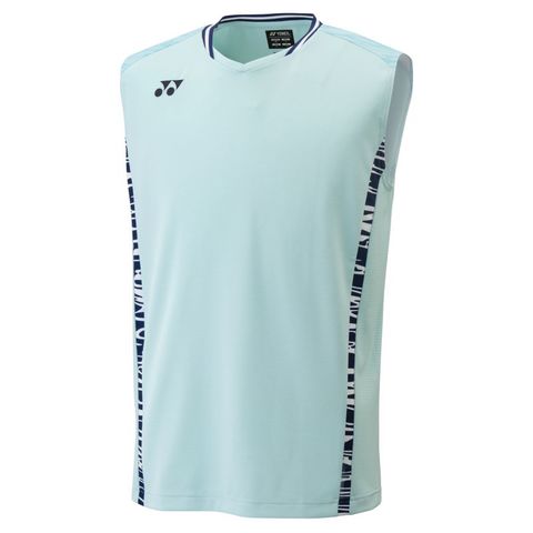 ヨネックス】メンズゲームシャツ（ノースリーブ） 427 アクア