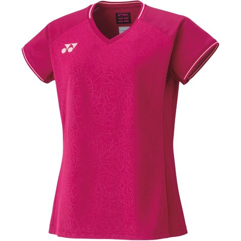 【YONEX/ヨネックス】半袖 ゲームシャツ ウィメンズ レディース ローズ Sサイズ ウェア トップス 20715  /20715【同梱不可】[▲][ZX] 【同梱不可】