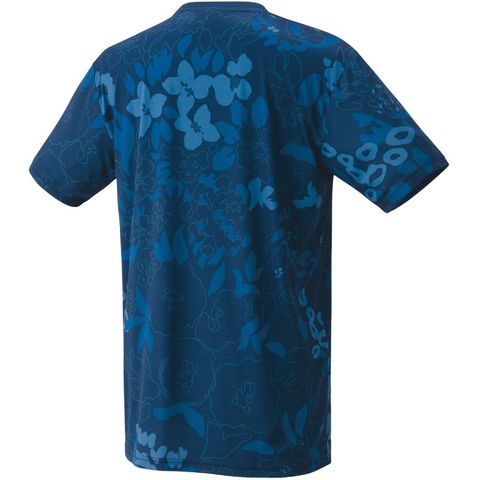 【YONEX/ヨネックス】半袖 ユニＴシャツ ネイビー Mサイズ ウェア トップス 16621 /16621【同梱不可】[▲][ZX] 【同梱不可】