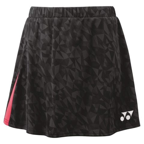 【YONEX/ヨネックス】ウィメンズスカート インナースパッツ付 ブラック M バドミントン レディース 女性 26115 【同梱不可】[▲][ZX]  【同梱不可】