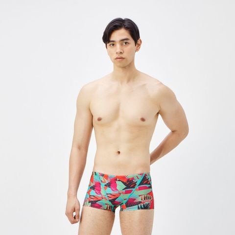 【スピード / speedo】ペーパーカットフローラルターンズボックス マルチ Mサイズ 水泳 メンズ 水着 ストレッチ 股下6cm  【同梱不可】[▲][ZX] 【同梱不可】