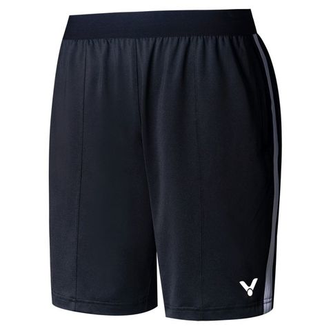 【ビクタースポーツ / VICTOR】ハーフパンツ ブラック Lサイズ バドミントン ウェア /R-25200【同梱不可】[▲][ZX] 【同梱不可】