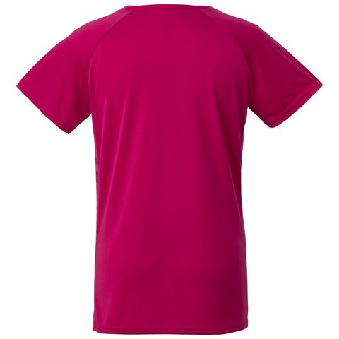 ダンロップ / DUNLOP】Tシャツ ゼブラ柄 吸汗速乾 UVカット ワイン S