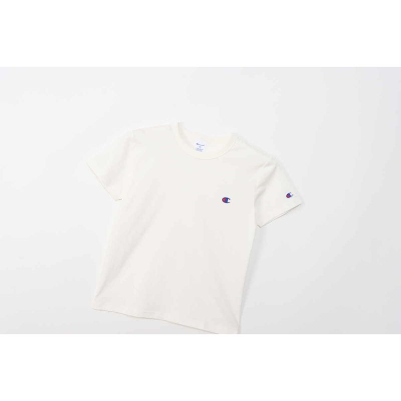 【CHAMPION/チャンピオン】160サイズ ショートスリーブ Tシャツ 半袖 ウェア (キッズ) 020/オフホワイト CK-Z301  【同梱不可】[▲][ZX]