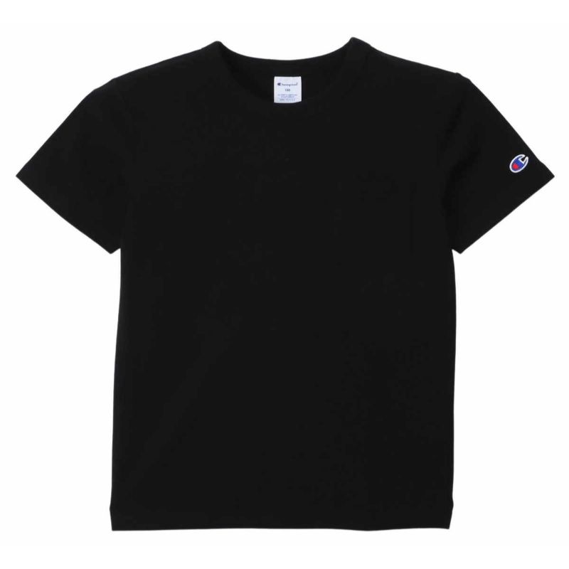 【CHAMPION/チャンピオン】160サイズ ショートスリーブ ポケット Tシャツ 半袖 (キッズ) 090/ブラック CK-Z303  【同梱不可】[▲][ZX]