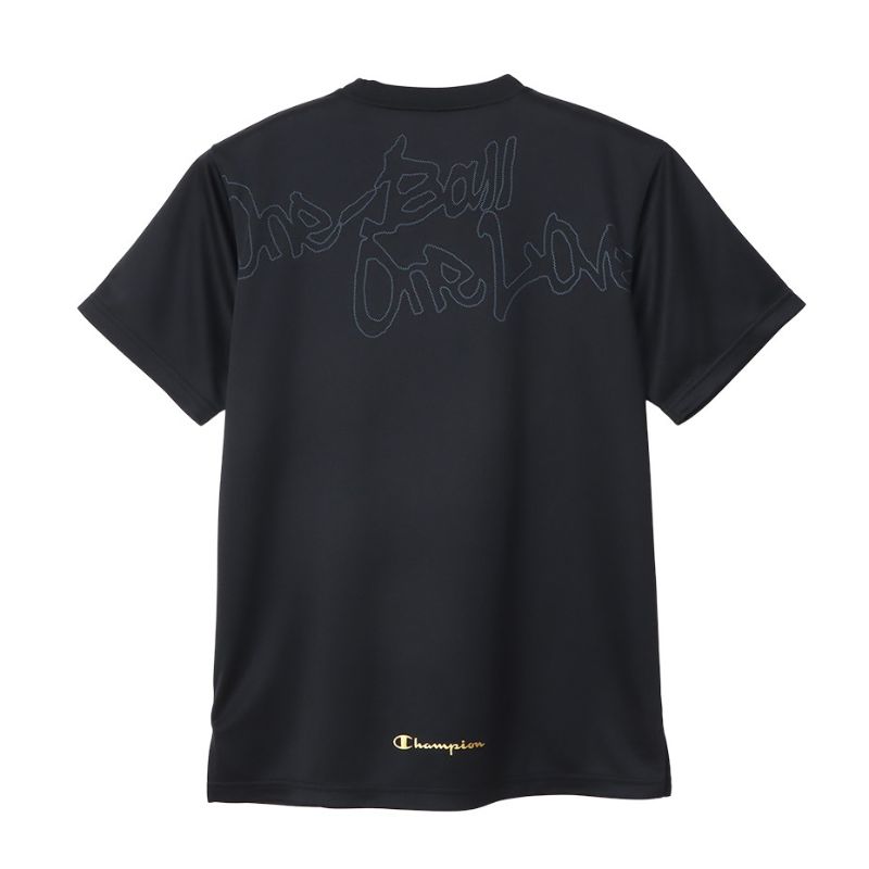 【CHAMPION/チャンピオン】160サイズ ミニ Tシャツ 半袖 バスケット ウェア (キッズ) 981/ブラックＸゴールド CK-ZB318  【同梱不可】[▲][ZX]