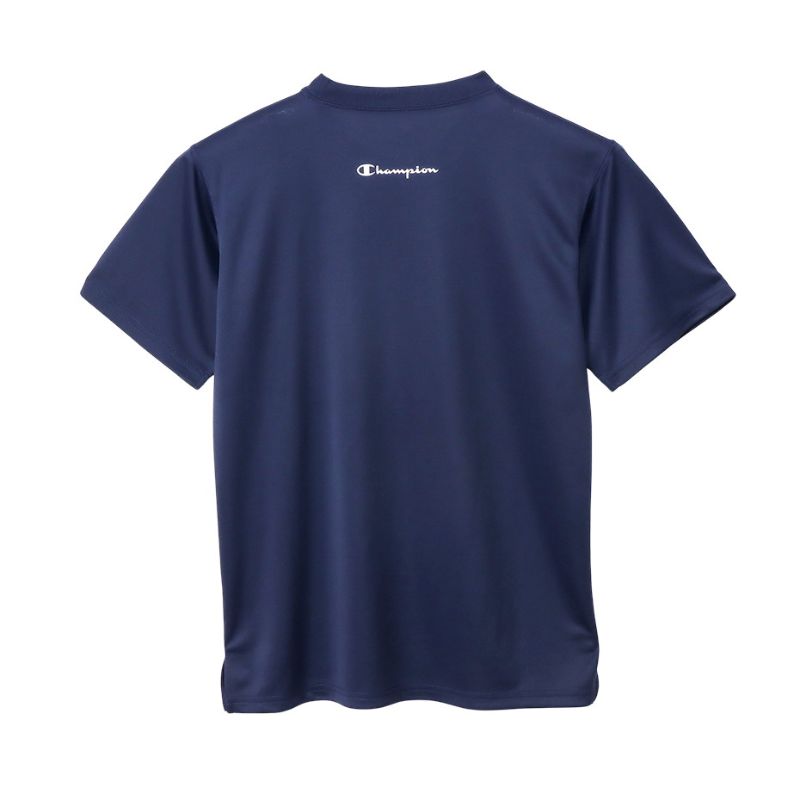 【CHAMPION/チャンピオン】140サイズ ミニ Tシャツ 半袖 バスケット ウェア (キッズ) 370/ネイビー CK-ZB319  【同梱不可】[▲][ZX]