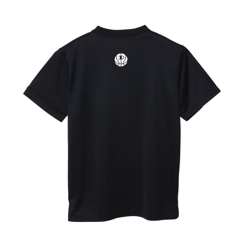 【CHAMPION/チャンピオン】140サイズ ミニ Tシャツ 半袖 バスケット ウェア (キッズ) 090/ブラック CK-ZB320  【同梱不可】[▲][ZX]