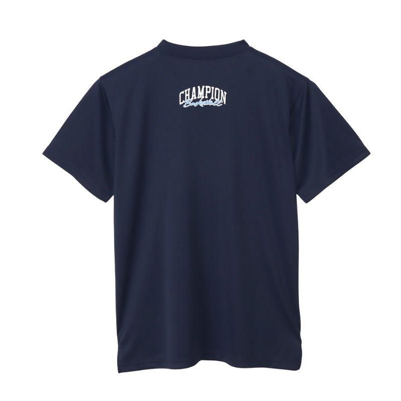 【CHAMPION/チャンピオン】150サイズ ミニ Tシャツ 半袖 バスケット ウェア (キッズ) 370/ネイビー CK-ZB322  【同梱不可】[▲][ZX]