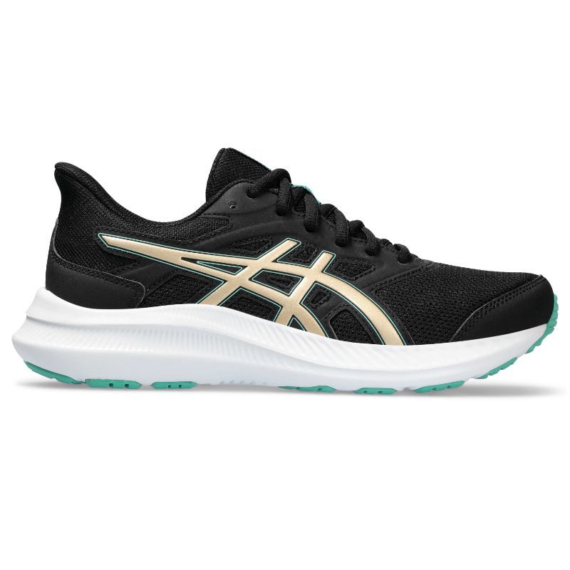 【asics/アシックス】23.5cm JOLT 4 ランニング シューズ (レディース) ブラック×シャンパン 1012B422  【同梱不可】[▲][ZX]