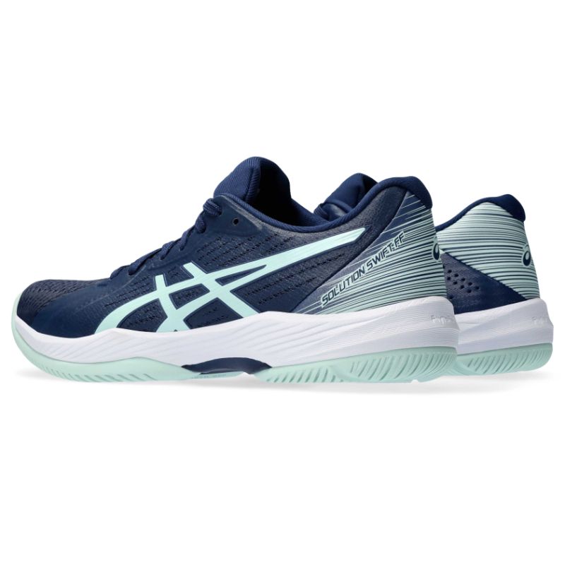 【asics/アシックス】24.5cm SOLUTION SWIFT FF テニス シューズ (レディース) ブルーEX×Pブルー 1042A197  【同梱不可】[▲][ZX]