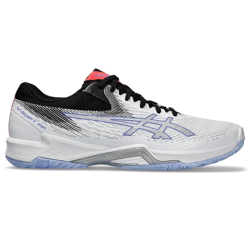 【asics/アシックス】25.5cm V-SWIFT FF 4 1053A067 White/Pure Silver バレーボール シューズ（ユニ）  【同梱不可】[▲][ZX]