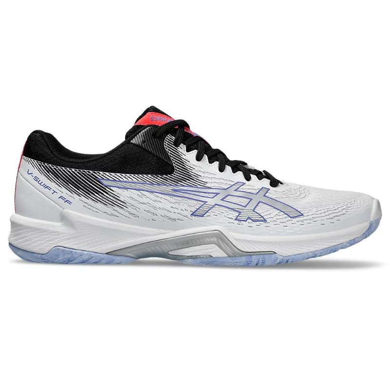 【asics/アシックス】24.5cm V-SWIFT FF 4 1053A066 White/Pure Silver バレーボール シューズ（ユニ）  【同梱不可】[▲][ZX]