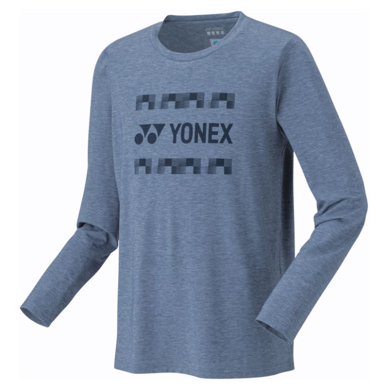 【ヨネックス/YONEX】XOサイズ ユニ ロングスリーブTシャツ 16711 テニス バドミントン アパレル (ユニ) ネイビーブルー  【同梱不可】[▲][ZX]