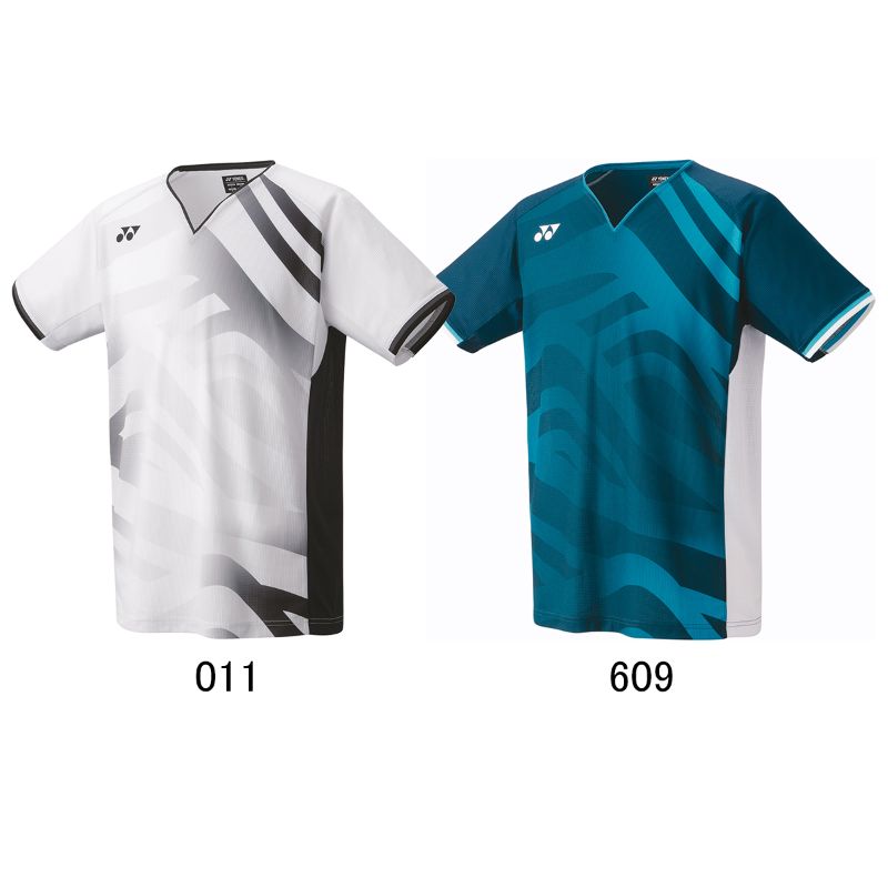 【ヨネックス/YONEX】Sサイズ メンズゲームシャツ (フィットスタイル) 10566 テニス バドミントン アパレル (メンズ) ホワイト  【同梱不可】[▲][ZX]